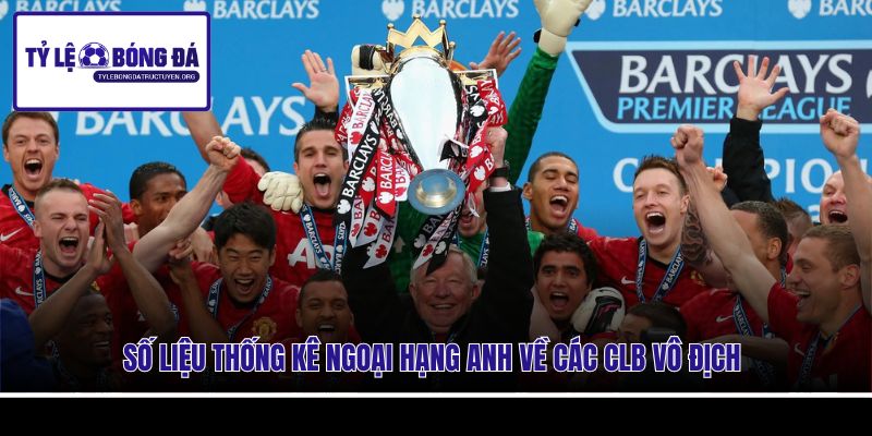 Số liệu thống kê Ngoại Hạng Anh về các CLB vô địch