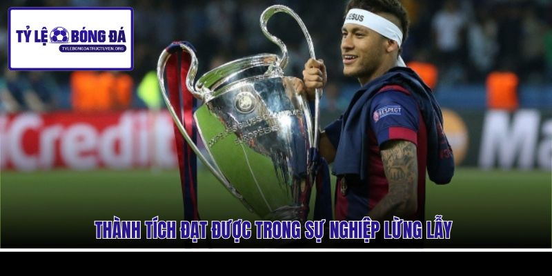Thành tích đạt được trong sự nghiệp lừng lẫy